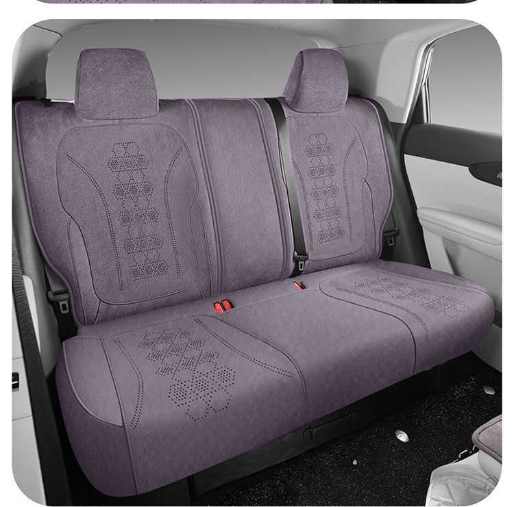 Geely Xingyue Car Seat Cushion, Custom-Made Rams Suede Seat Cover, All-Season Full Coverage Breathable Seat Cover