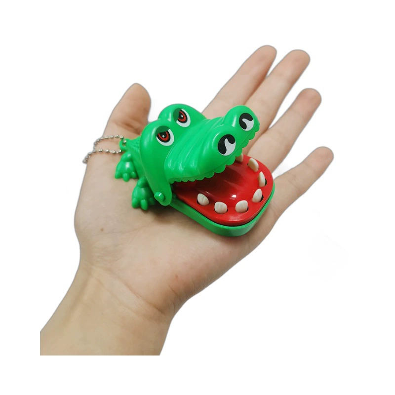 Игра-подкусывающая крокодила игрушка, ABS-пластик, компактная 16×13×10 см, семейная анти-стресс-игра