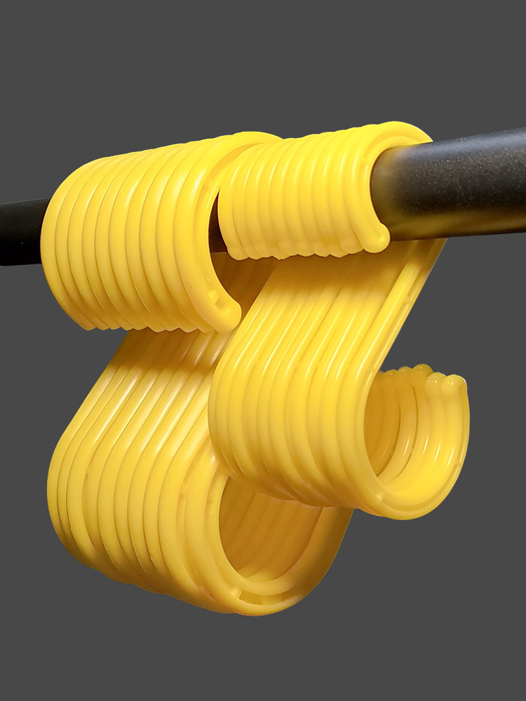 K9HX批发塑料绝缘挂钩工地大小型号电缆线勾子双头置物架横杆配件