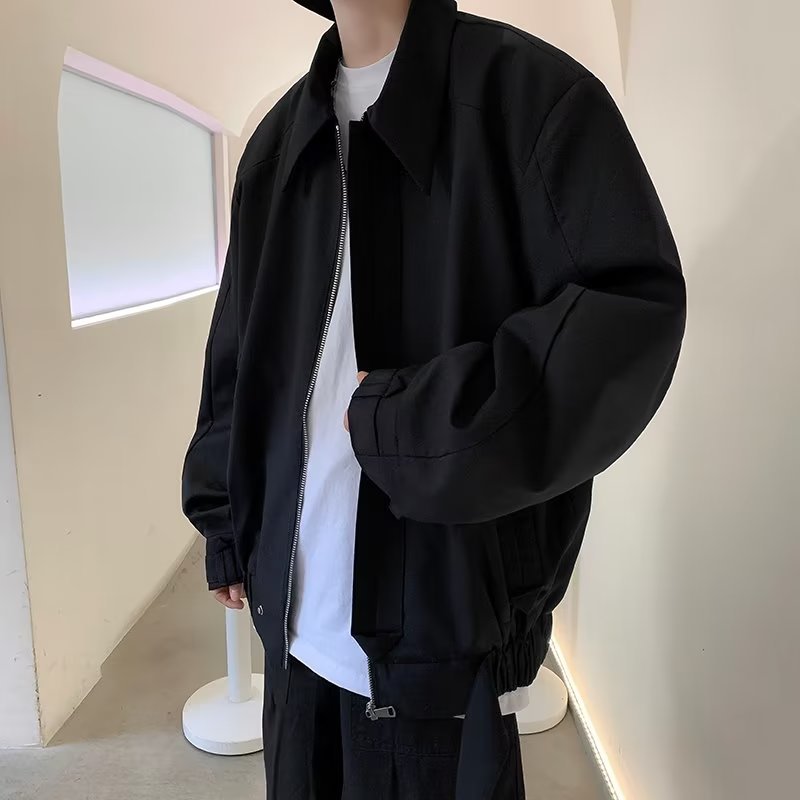 Otoño e invierno nuevo estilo 2024 chaqueta masculina chaqueta chaqueta chaqueta de herramientas chaqueta suelta tendencia coreana