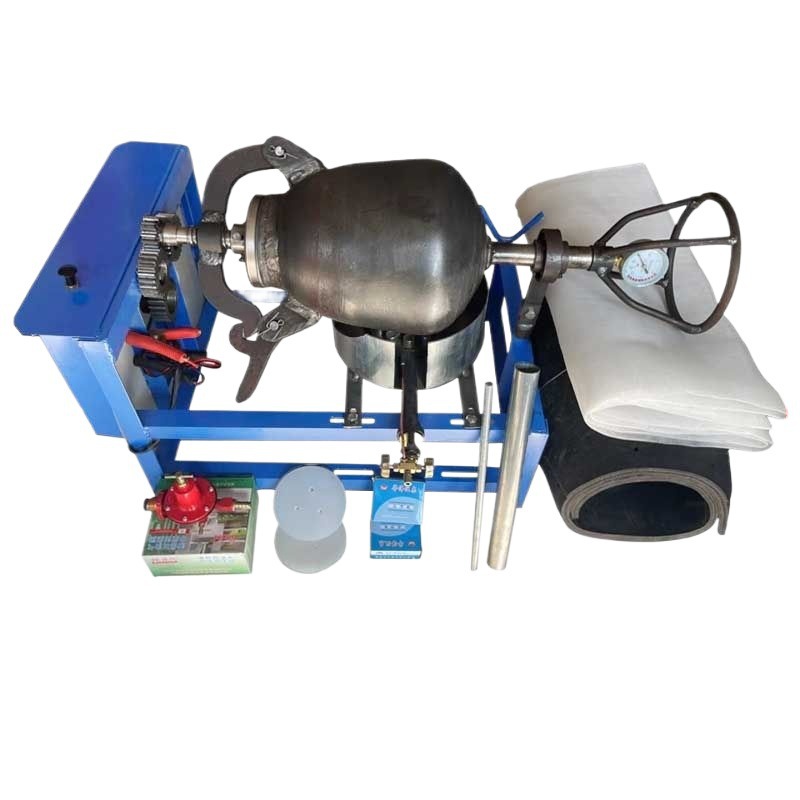 Luoyang Old -style popcorn pot pot commercial booth electric full -automatic hand shake cannon blasting chestnut corn push machine 5