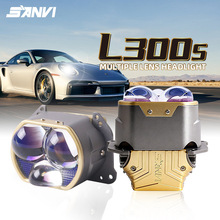 SANVI����3��55��6000K������ֱ��LED˫��͸������ǰ�յƴ������