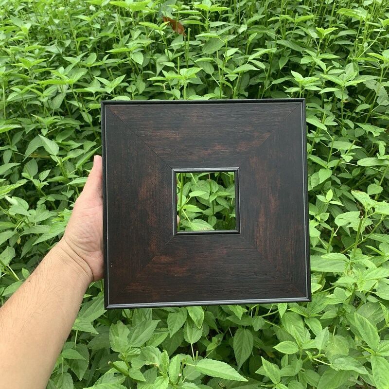 Picture Frame Retro Solid Wood Oil Painting Frame Outer Frame Marble Picture Frame Photo Frame Sketch Watercolor Rock Color Small Painting Frame