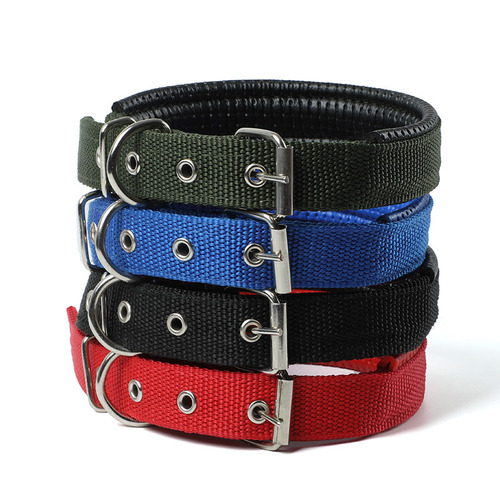 Factory-direct polypropylene foam pin buckle belt buckles & neck collars—available for small, medium, and large dogs; pet collars and neckbands