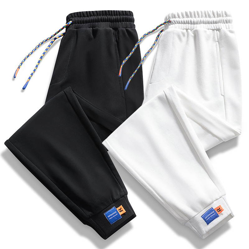 Trousers Men's Trendy Brand Workwear Harlan Pants Spring Autumn and Winter 2023 New Men's Casual Sports Pants Tie-up Pants