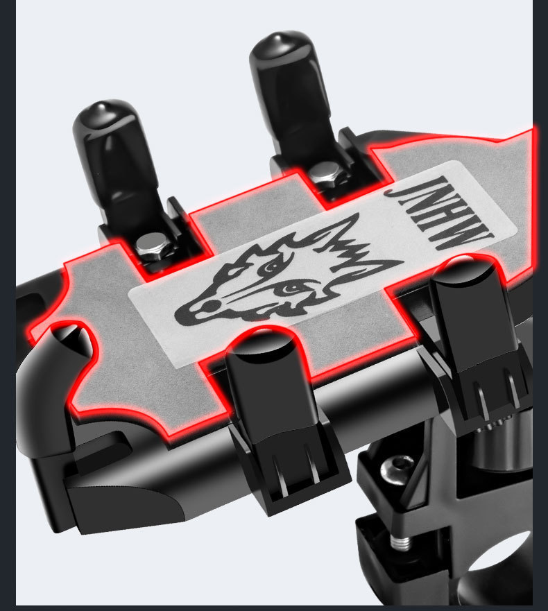 Octopus Mobile Phone Navigation Bracket Motorcycle Bicycle Electric Vehicle Shock-Proof and Stable Takeaway Riding Shock-Absorbing Bracket