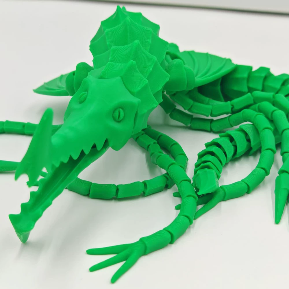 Sea Eater Toy Model 3D Printed Deep Sea Trek Behemoth Sea Monster Brickleback