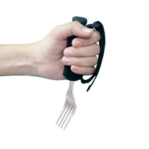 Food aid for the elderly, rehabilitation auxiliary tableware for the disabled, hand shake rehabilitation anti-shake sleeve, spoon