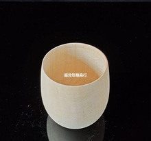 DIY漆画椴木生漆木木胎杯可加手绘大漆木材加工漆艺木胎材料茶杯