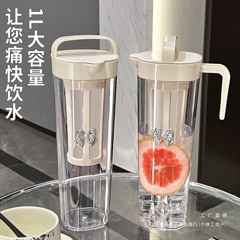 凉白开水壶储水冷水壶家用耐高温耐摔泡花茶柠檬果汁凉水壶商用|undefined