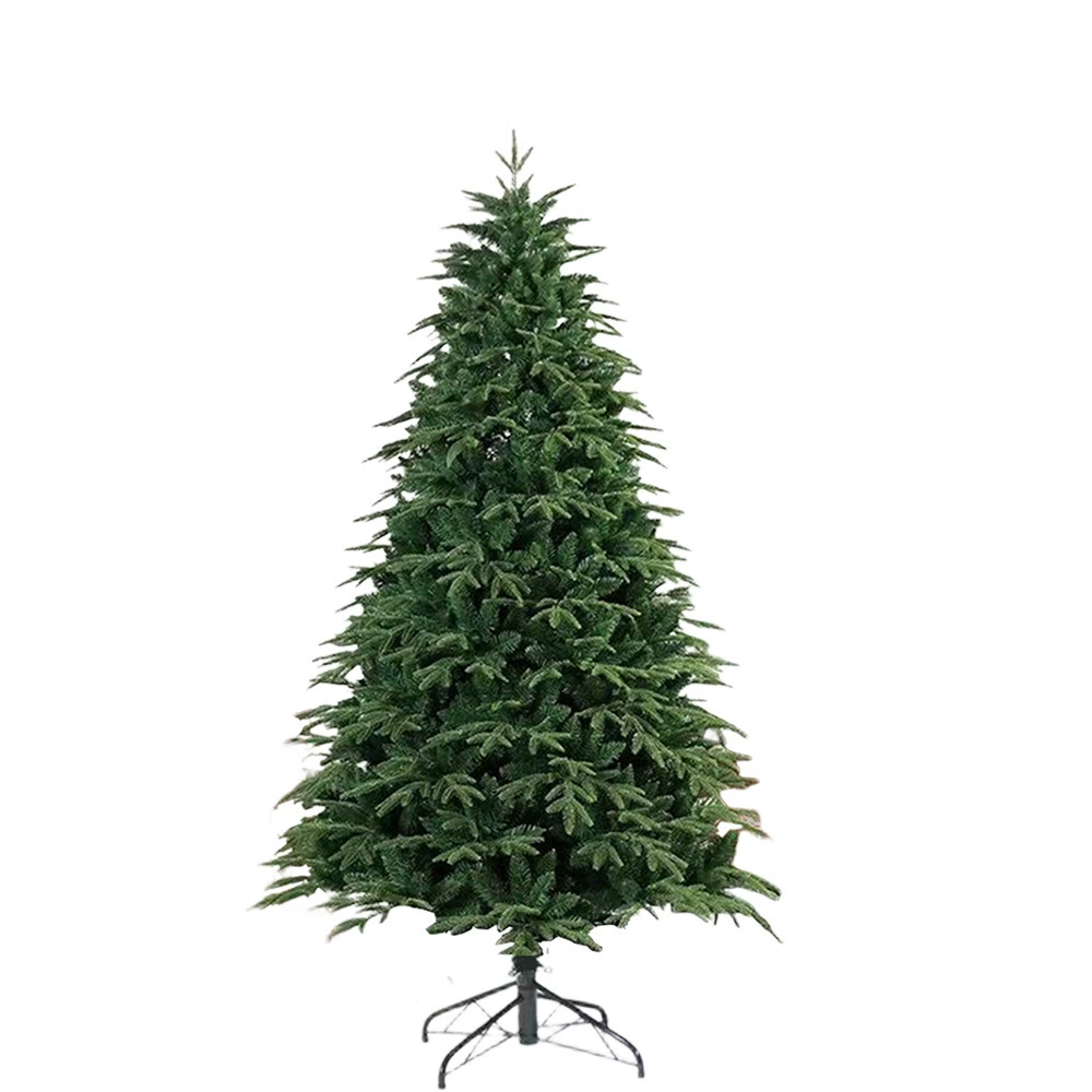 Artificial Christmas tree, 120–240 cm, dense branches, optional pre‑lit bulbs/garlands