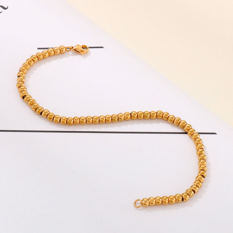 No Inlaid Inlay Material Bracelets Classification PVD Coated 18K Gold Plated Geometric Stainless Steel Fashion Waterproof Non Tarnish Titanium Steel Bracelets