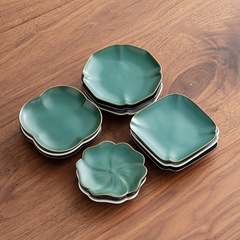 廠家日式墊子家用陶瓷杯托杯墊汝窯茶桌隔熱功夫茶具配件茶道批發