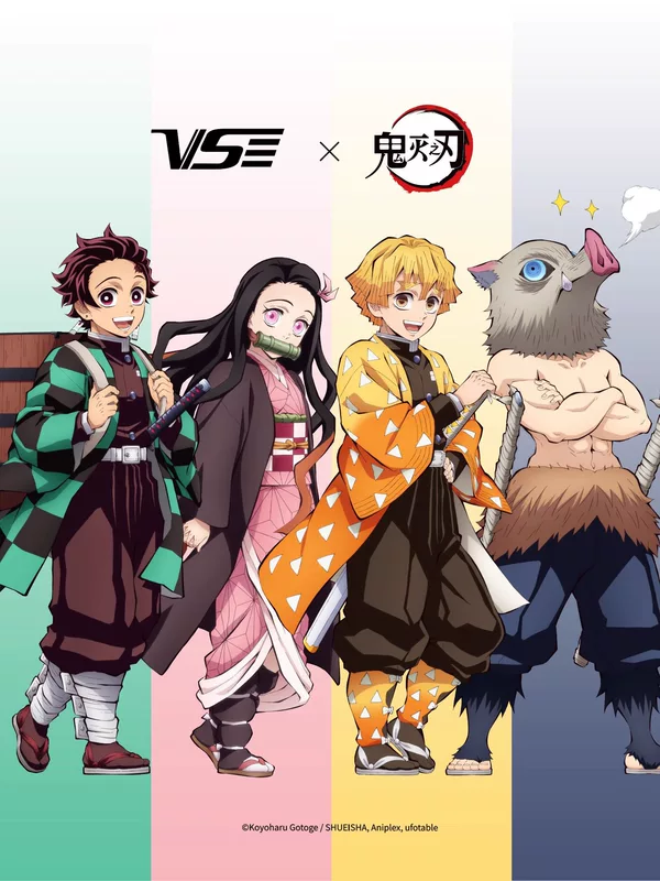 Demon Slayer: Kimetsu no Yaiba серия совместная ракетка для бадминтона ультра-легкая полная углеродистая сбалансированная мужская и женская профессиональная нападение одиночная ракетка