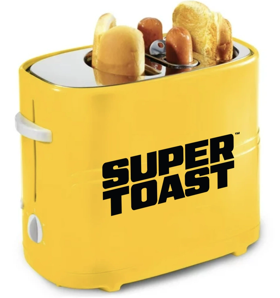 Toaster BH030, 2-Slice Three-Dimensional Heating, 110V/220V, Compact 235×130×166 mm