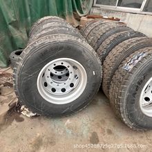 出口 二手多种拆车件 重型运输车 修井机轮胎 钢丝真空轮胎 油箱