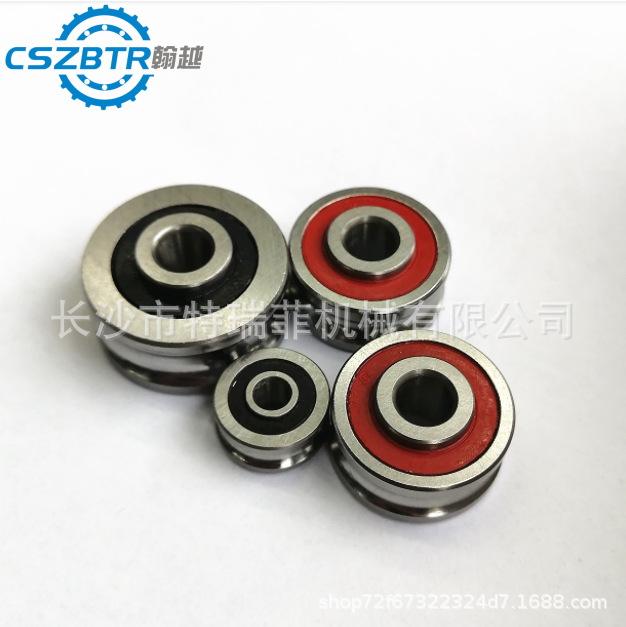 SG25 8X30X14mm SGB10 UU 绣花机轴承 哥特式 双列滚珠 滚轮轴承