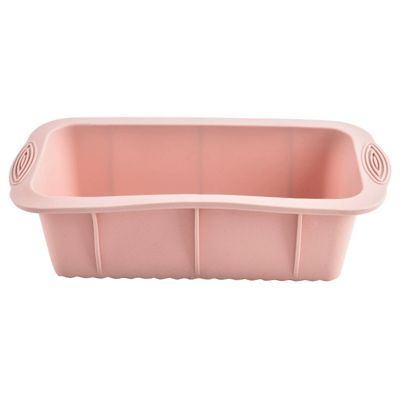 Fabricante en stock silicona placa rectangular molde de pastel hogar pan de grado alimenticio molde tostadas molde para hornear herramienta