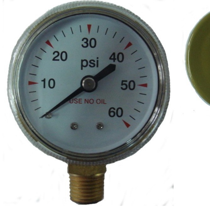 批发防震氧气表减压器调压阀气体调节减压阀氧气瓶压力表