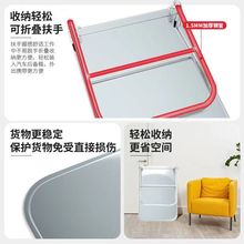 ✅不锈钢手推车手推车拉货小推车平板推车不锈钢小推车平板拖车拉