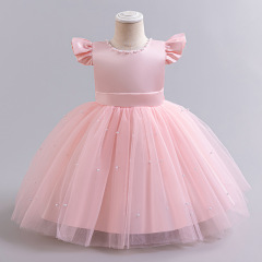 M6076顏美拉打珠女童禮服婚紗