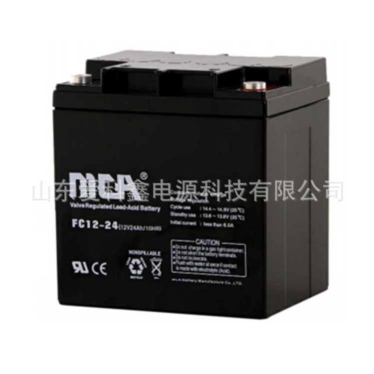 MCA蓄电池FC12-24 12V24AH直流屏EPS电源铅酸电池