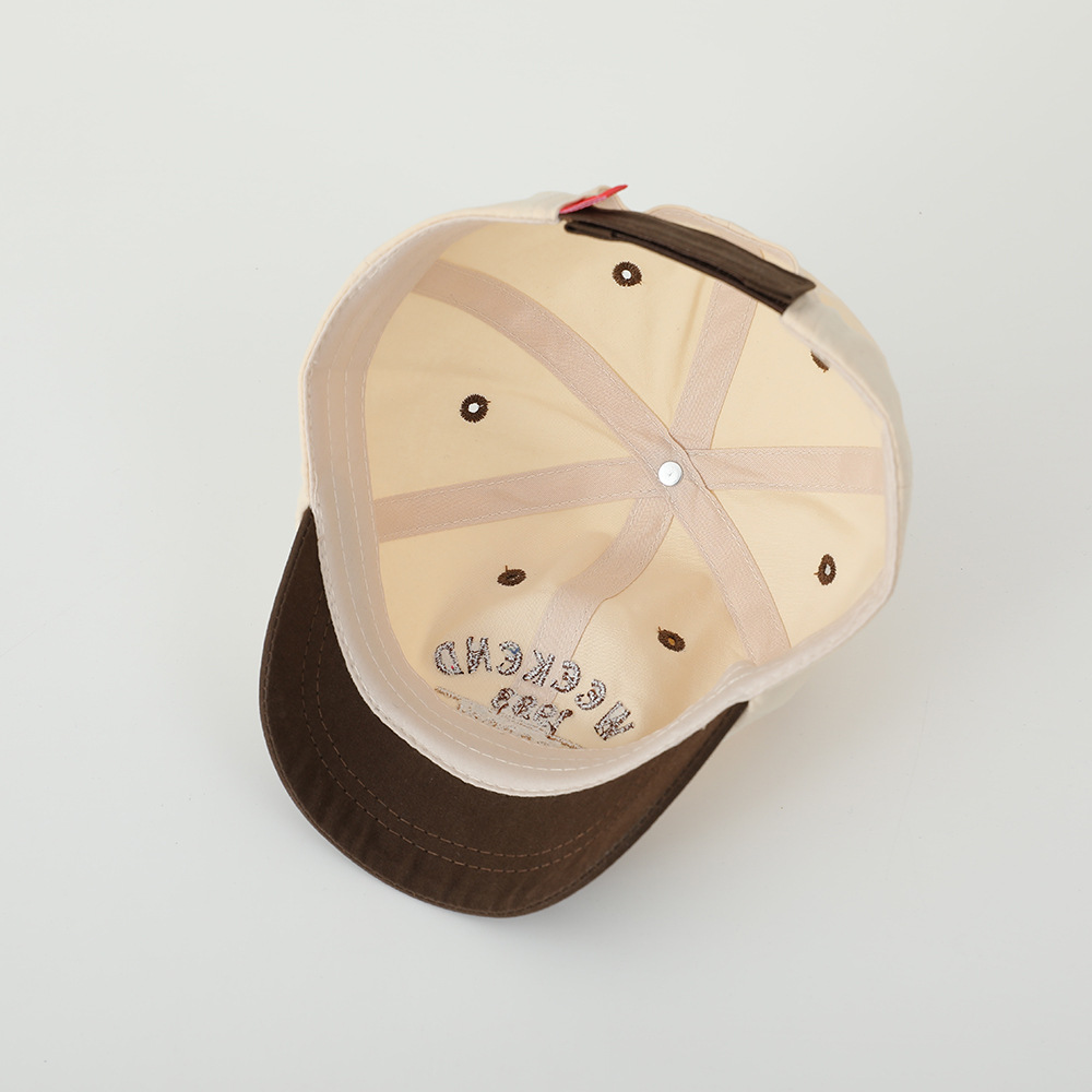 Sombreros para bebés primavera y otoño letras sombreros de lengua de pato coreanos sombreros de béisbol para niños y niñas sombreros solares