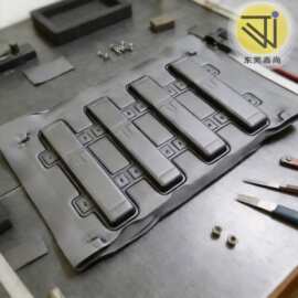 东莞源头工厂定制PU皮复合eva冷压成型 箱包手袋盒子类产品定制