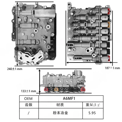 A6Mf1 Automatic Transmission Other drive systems