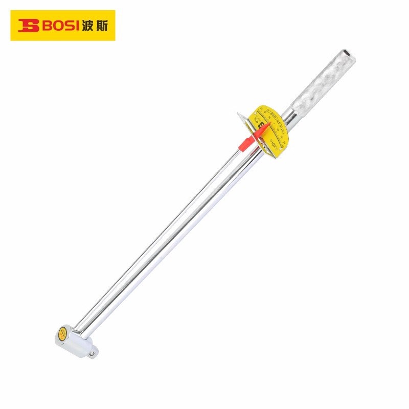 波斯工具 指针式扭力扳手 0-300N.m 扭矩扳手 1/2 铬钒钢BS365330