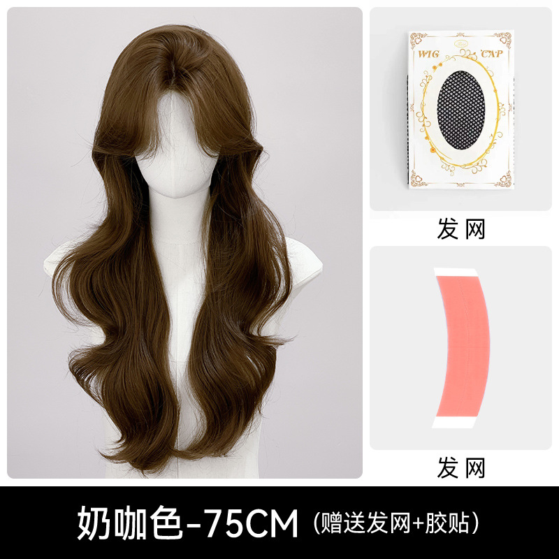 Milk coffee color hair delivery net