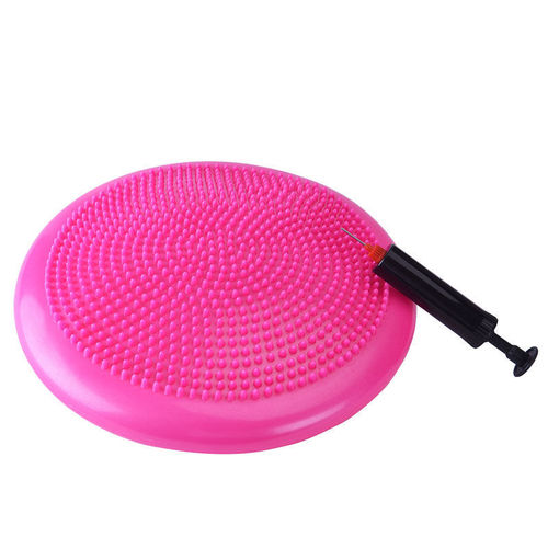 Acupuncture balance plate thickened explosion-proof balance sense system rehabilitation recovery training inflatable yoga cushion massage balance cushion