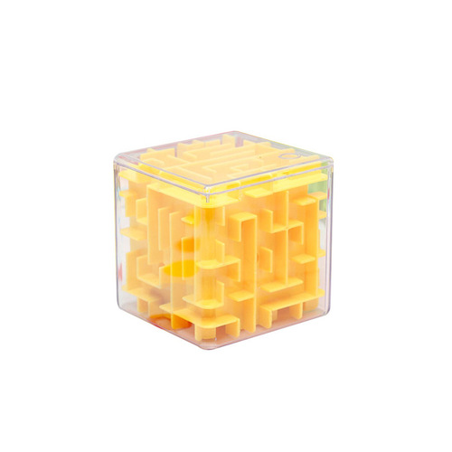 Creative six-sided maze, children's 8cm large 3D cube maze educational toy for girls and boys