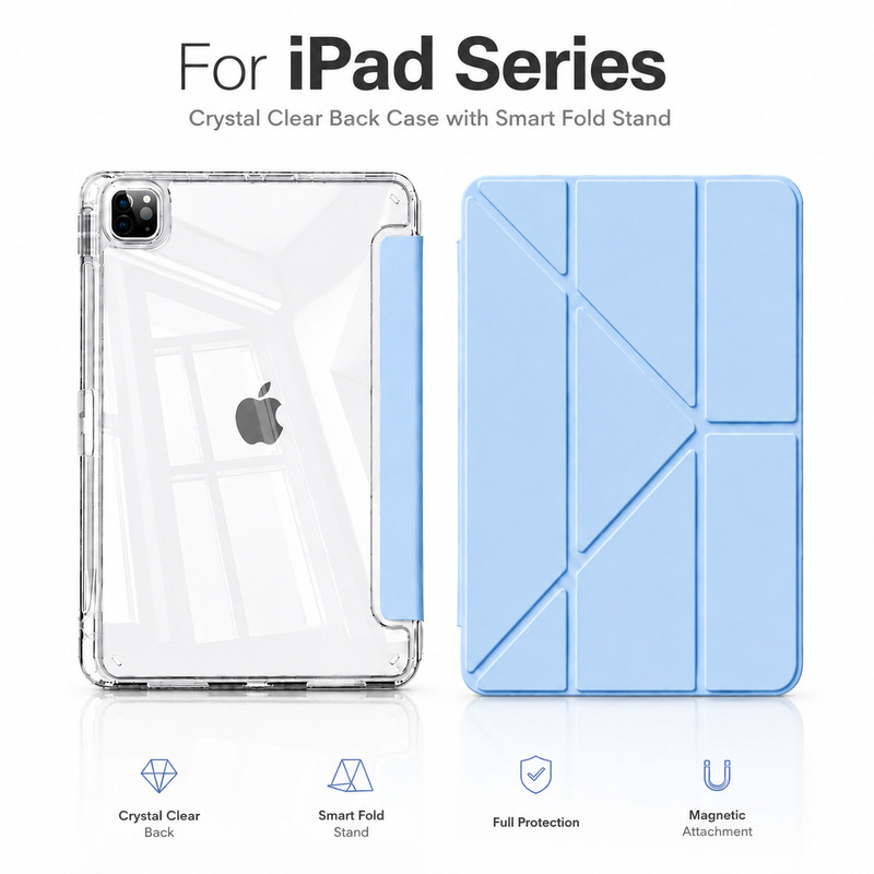 Suitable for Apple iPad Protective Case, Tablet Protective Shell, Tablet Cover, 11/ 13inch Acrylic Anti-Bending Case Suitable for Apple iPad Protective Case, Tablet Protective Shell, Tablet Cover, 11/ 13inch Acrylic Anti-Bending Case