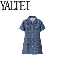 ZAR 春季新款女装欧美风法式时尚设计蝴蝶结短袖连衣裙