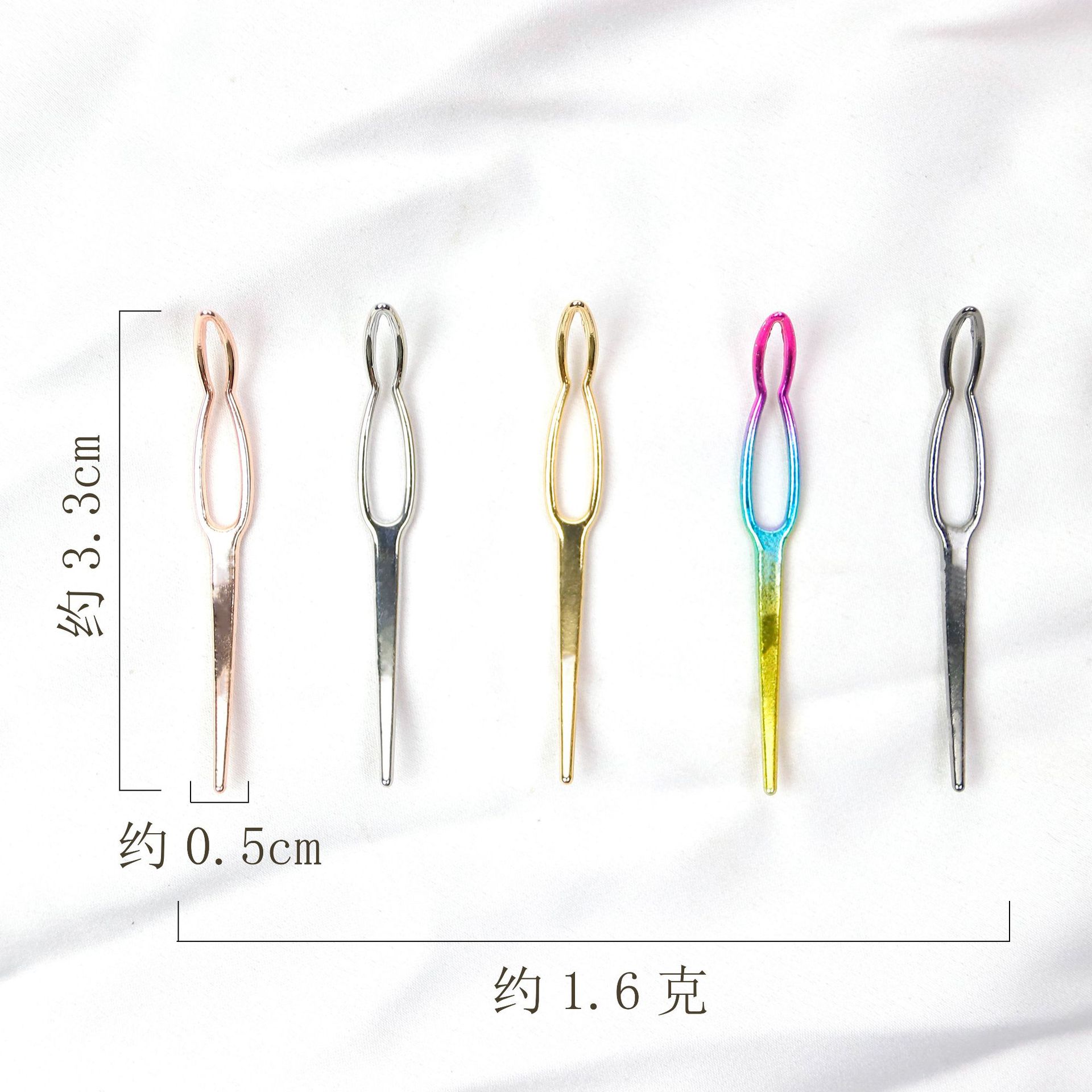 Trenza sucia embalaje del pelo crochet Dreadlocks lnterlock Needle Tool peluca desgaste pelo crochet