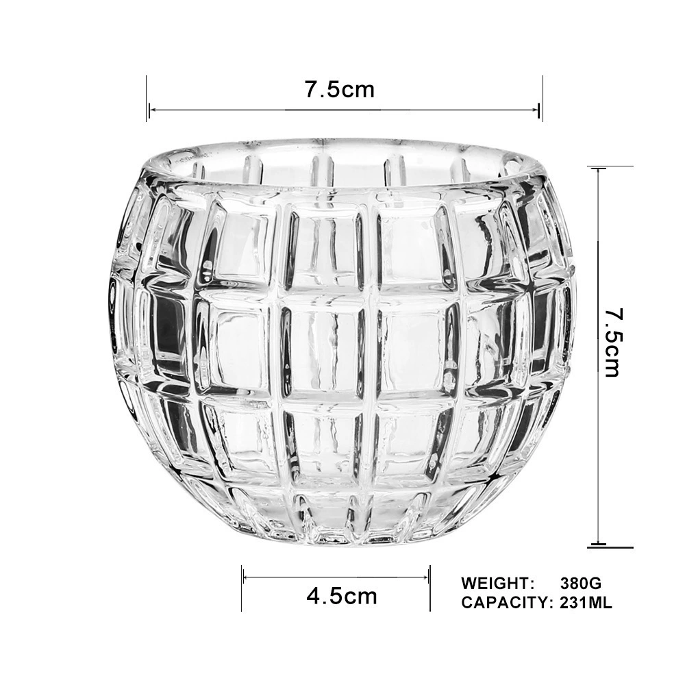 Заводская прямая продажа стеклянной чаши Candida Candle DIY аромерапии свечи Монгольская сумка Монгольская барбан Разносная каменная воздушная ёмкость пустая бутылка