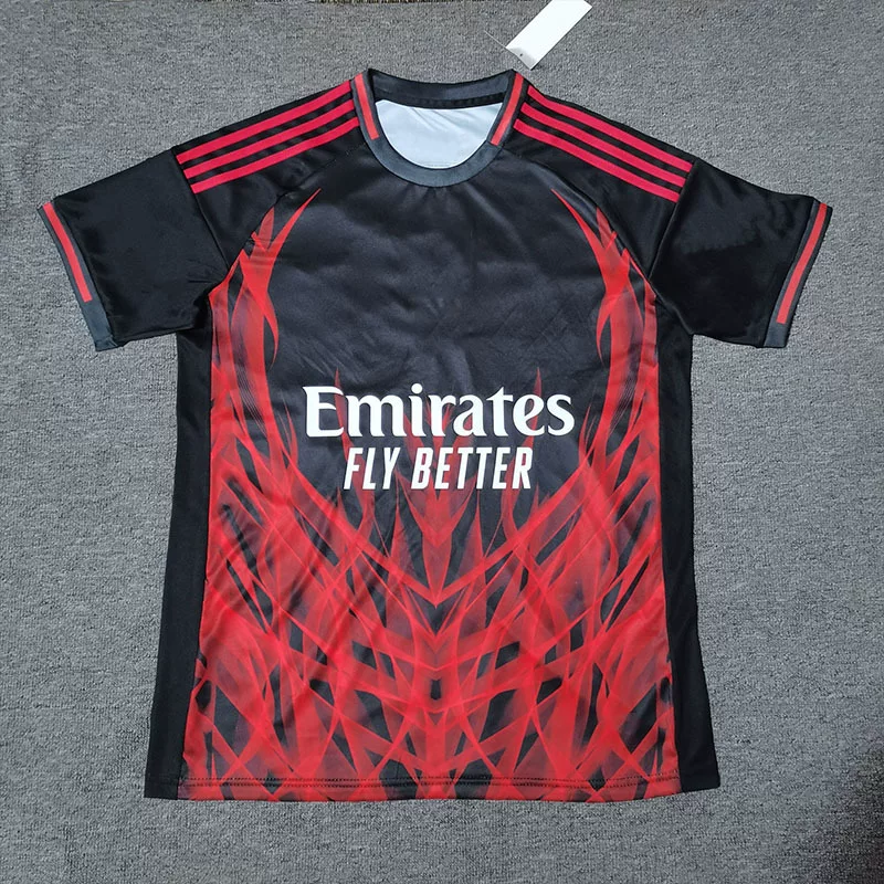2526 фан версия джерси новая версия Benfica черная совместная версия тренировочная выездная форма футболки