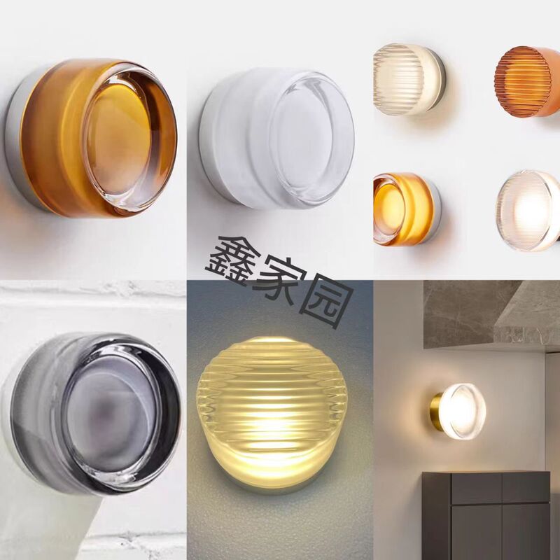 Modern Nordic Light Luxury Creative Bedside Wall Lamp Balcony Entrance Aisle Corridor Bedroom Bathroom Mirror Headlight