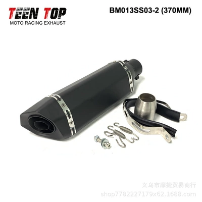 the Scorpion Small Hexagonal Exhaust: Exhaust manifold - 03-small-hexagonal-all-black