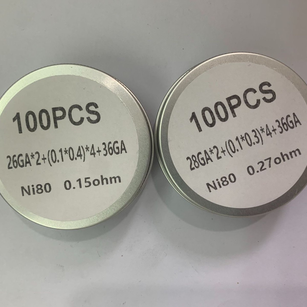 成品发热丝NI80六芯Framed staple花式发热丝coil电阻丝