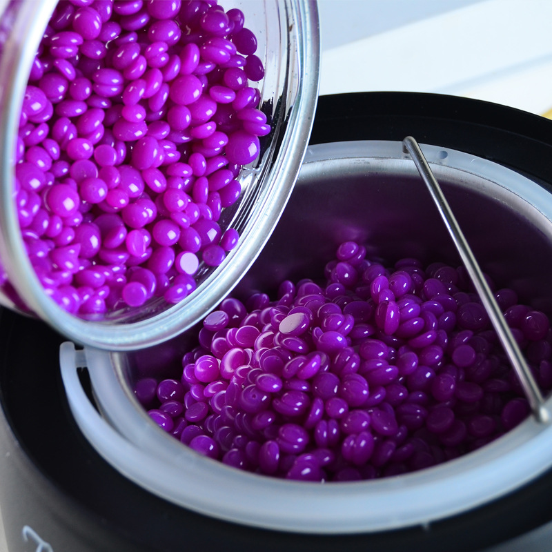 Nuevo 200g cera de abejas depilación cera frijoles depilación cera de abejas partículas sólidas crema de depilación sin papel partes privadas cera nacarada frijoles