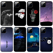 适用iPhone17手机壳个性创意清新艺术大卫骷髅头玫瑰花雏菊手机壳