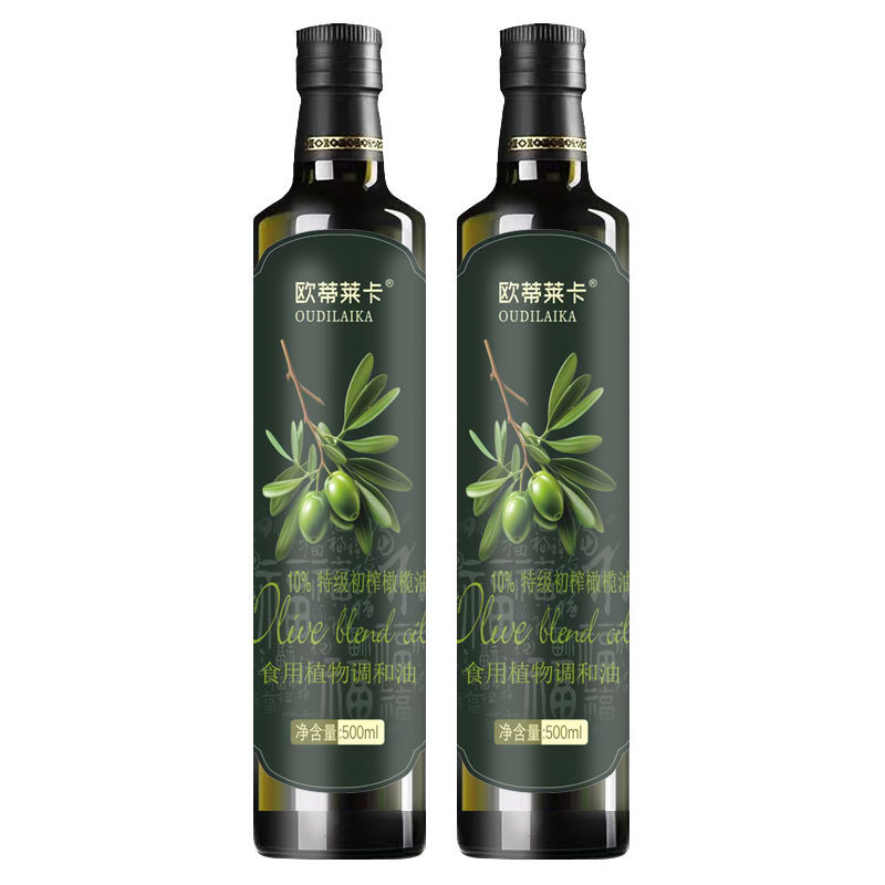 Source olive oil 500ml edible plant blended oil added extra virgin olive oil for cooking and cooking wholesale 4