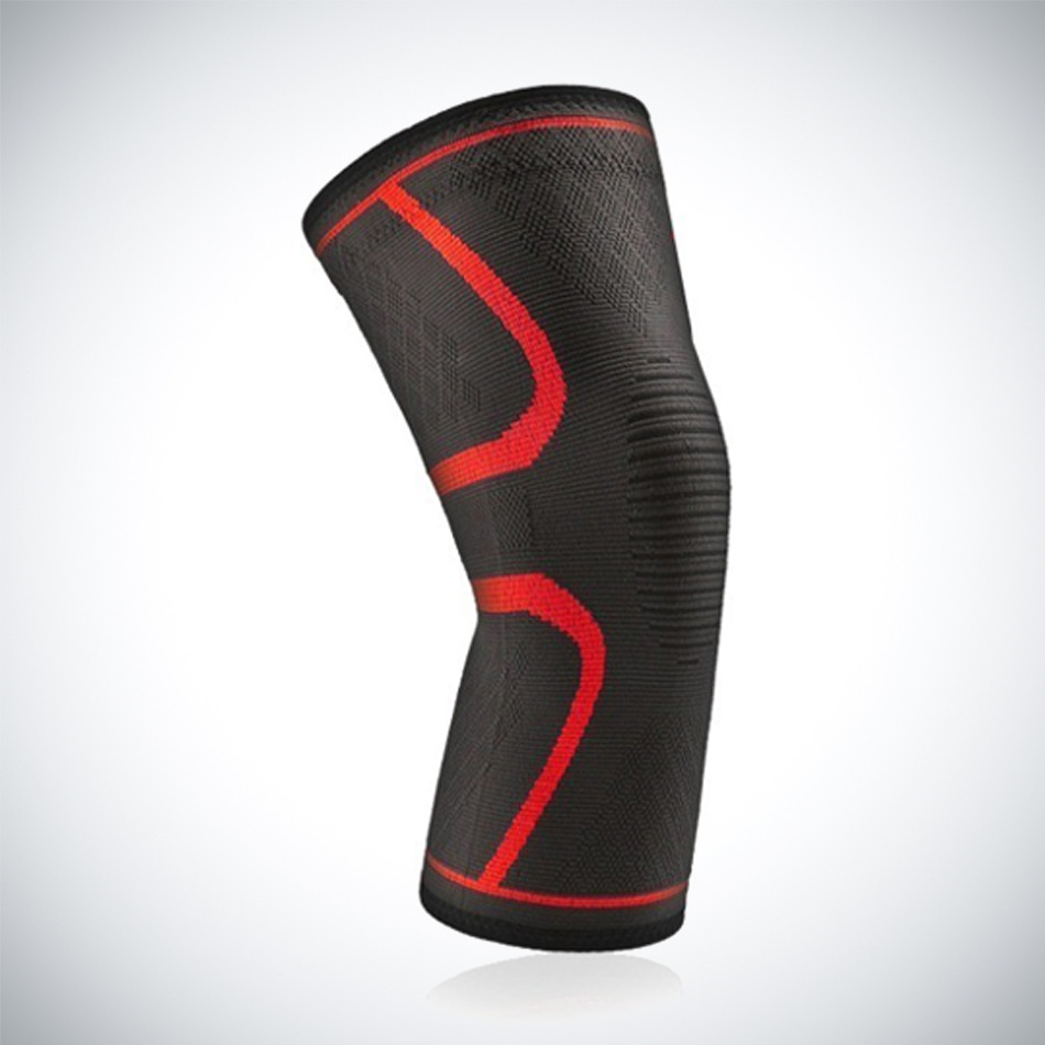 Deportes rótula hombres y mujeres baloncesto corriendo montañismo en cuclillas al aire libre fitness polainas antideslizante cálido rótula deportes equipo de protección