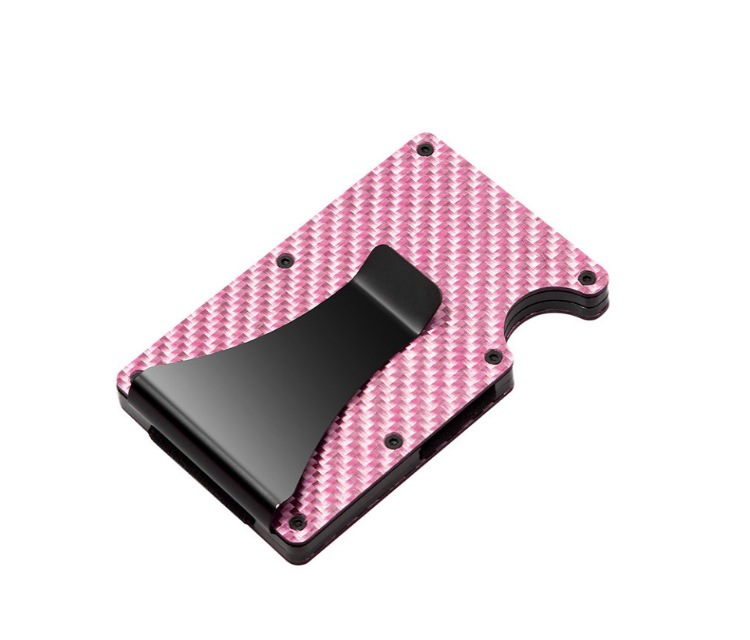 Titular de la tarjeta multifunción de los hombres caja de tarjeta de aluminio de metal anti-magnético antirrobo RFID tarjeta de crédito billetera titular de la tarjeta de belleza