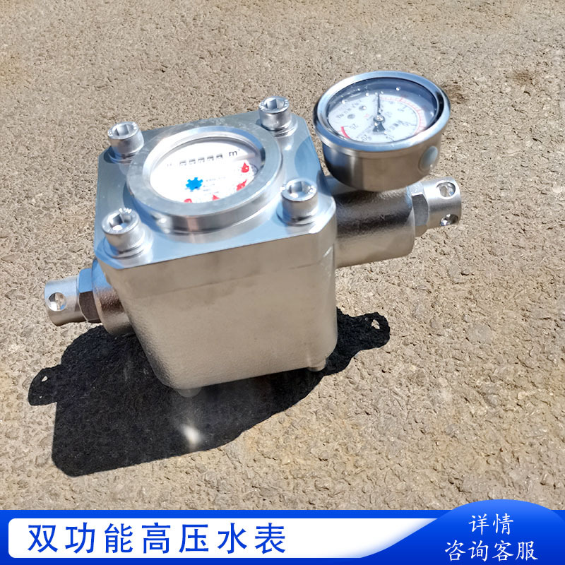 GGS-E型煤矿注水泵用高压水表SGS矿用双功能煤层注水高压水表