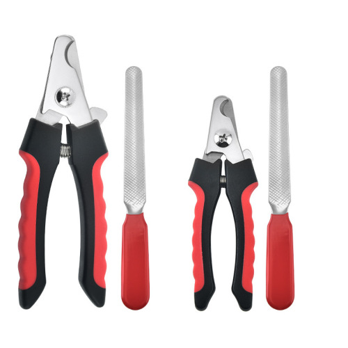 Pet Nail Scissors, Stainless Steel Pet Nail Trimmers, Pet Nail Clippers, Pet Grooming Nail Cleaners, Pet Nail Files