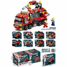 ��ͯ����ս��ƴװС������ľ8��1�к�������DIY��ͯ������Ʒ���