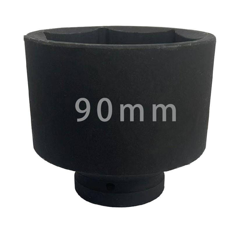 1 pulgada de manga de cañón de viento neumático reforzado manga pesada alargada llave de ahorro de mano de obra manga de neumáticos gruesa cabeza de 46 mm